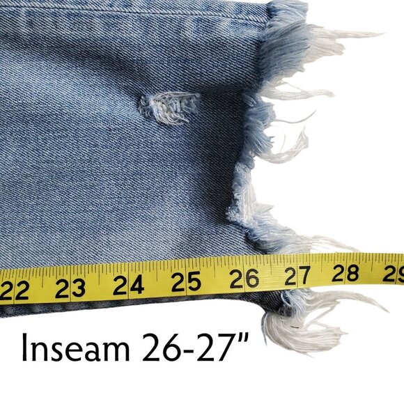 MOUSSY VINTAGE Carter Friend Tapered Denim Jeans Blue Size 28 - Picture 15 of 16